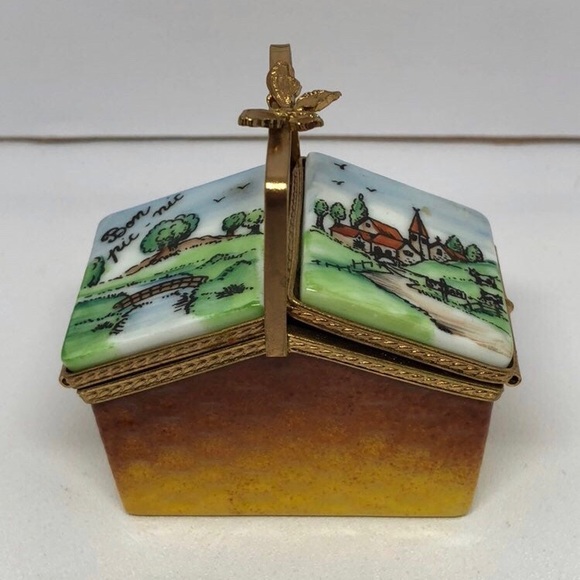 Limoges Accents Vintage Limoges France Limited Edition Picnic